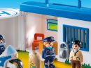 Playmobil 9382 Commissariat De Police Transportable - Ojeux dedans Jeux De Playmobil Police Gratuit