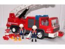 Playmobil Camion De Pompier Échelle - Vente De Playmobil pour Playmobil Camion Pompier Grande Echelle