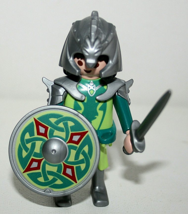 Playmobil Chevalier Dragon Vert D'Occasion tout Chevalier Playmobil