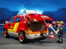Playmobil City Action 5364 Pas Cher - Véhicule D intérieur Playmobil Voiture Pompier