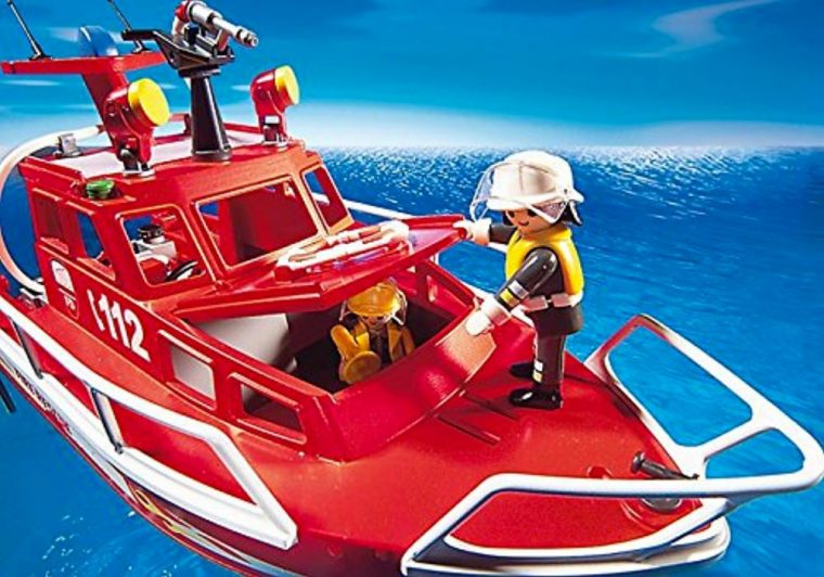 Playmobil City Action Pompier Bateau – Zagafrica.fr destiné Jeux De Pompier En Ligne