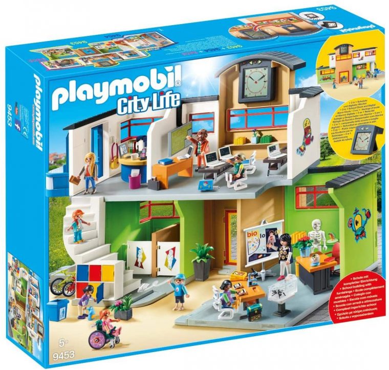 Playmobil City Life – École Équipée (9453) – Internet-Toys destiné Video Petshop Ecole