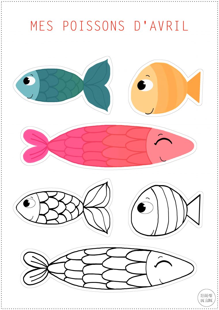 Poisson D'Avril : 5 Idées De Diy À Faire Avec Les Enfants tout Poisson D Avril Rigolo A Imprimer