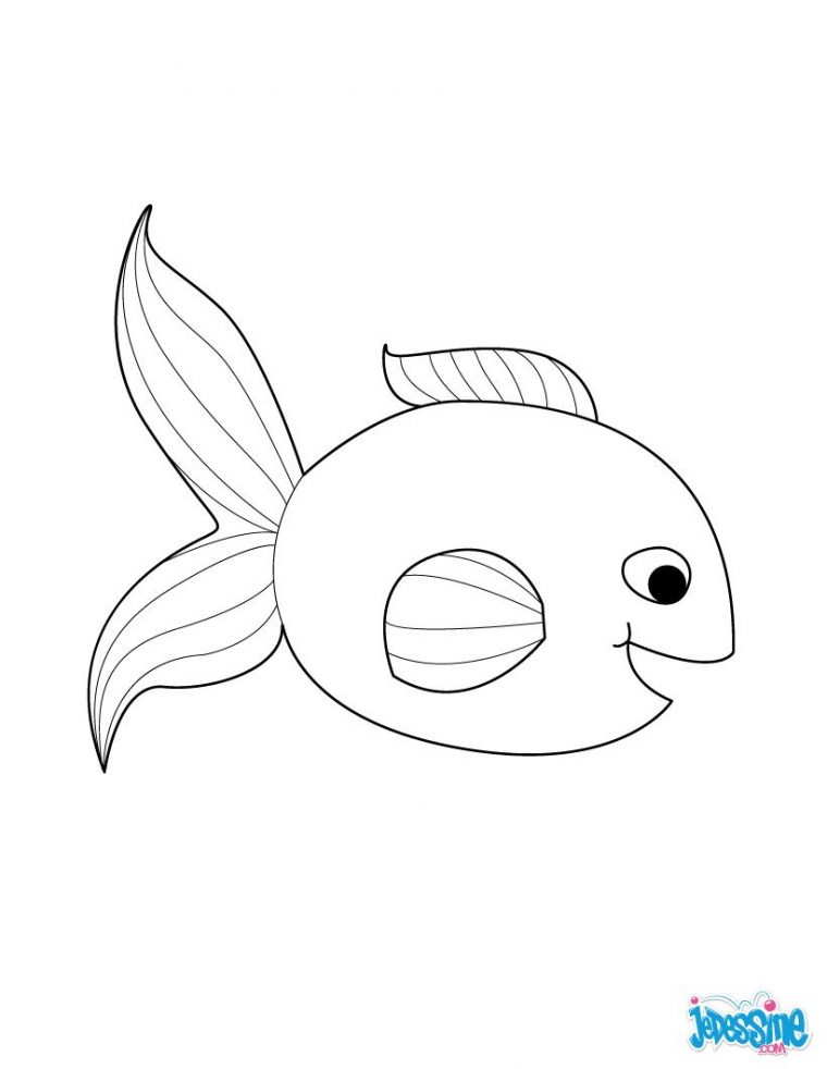 Poisson D'Avril Ã Colorier – Poisson D'Avril Souriant destiné Dessins Poissons D Avril Imprimer