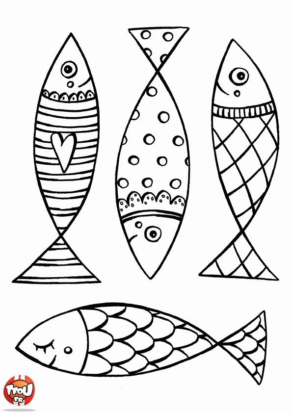 Poisson D'Avril : Coloriages À Imprimer à Poisson D Avril Rigolo A Imprimer