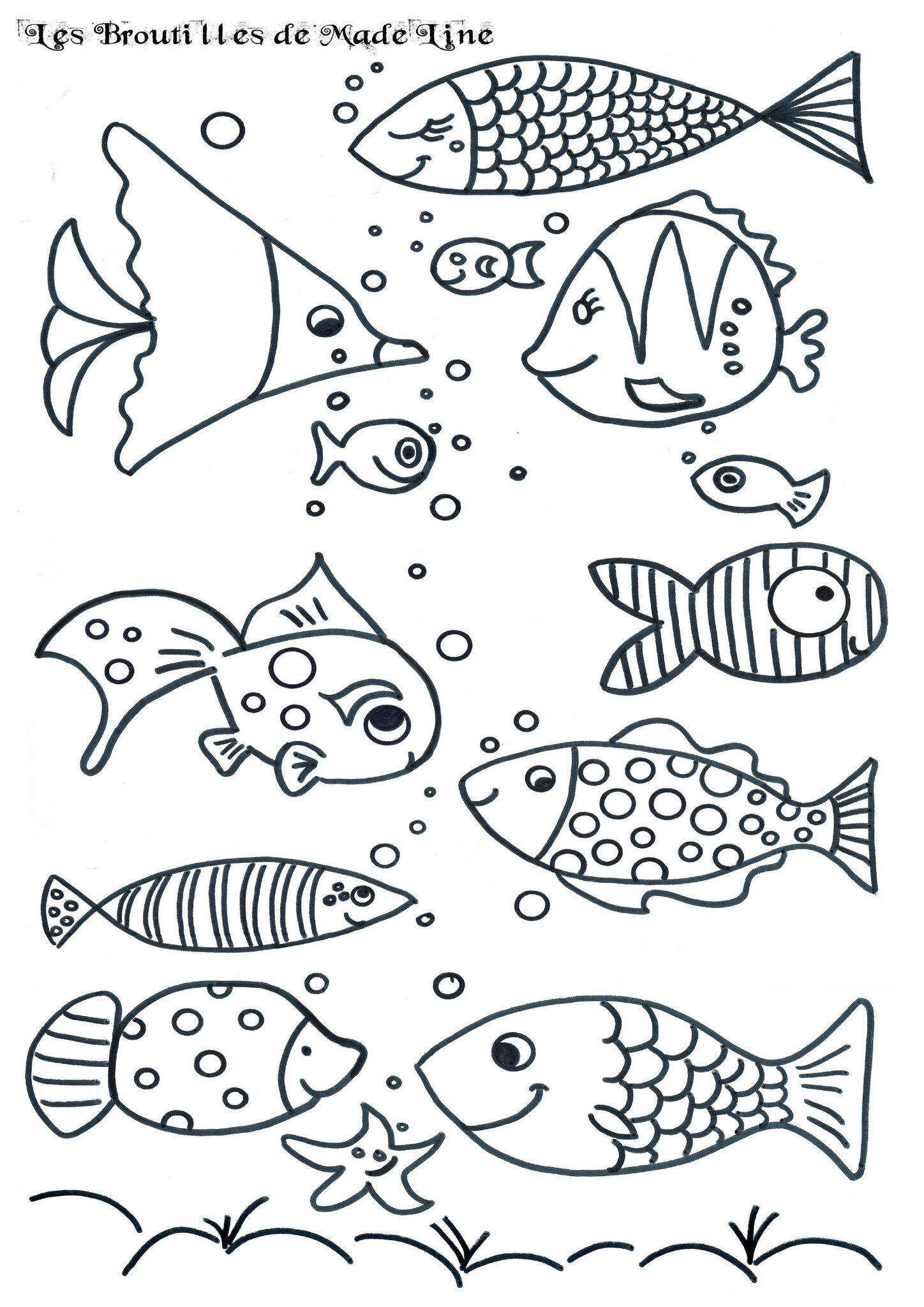 Poissons D&amp;#039;Avril - Ce2Cm1 Classe De Madame Rouchy pour Dessiner Un Poisson Facilement 