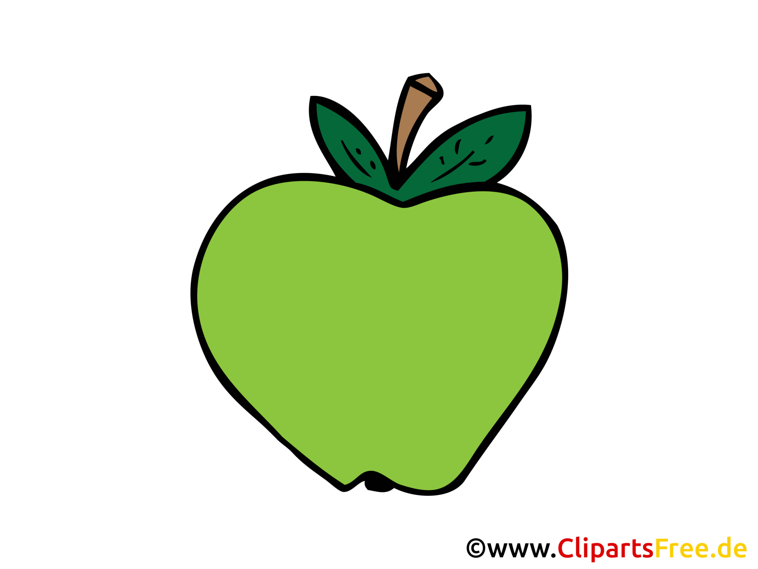 Pomme Verte Dessin Gratuit - Nourriture Image - Nourriture à Dessin De Pomme