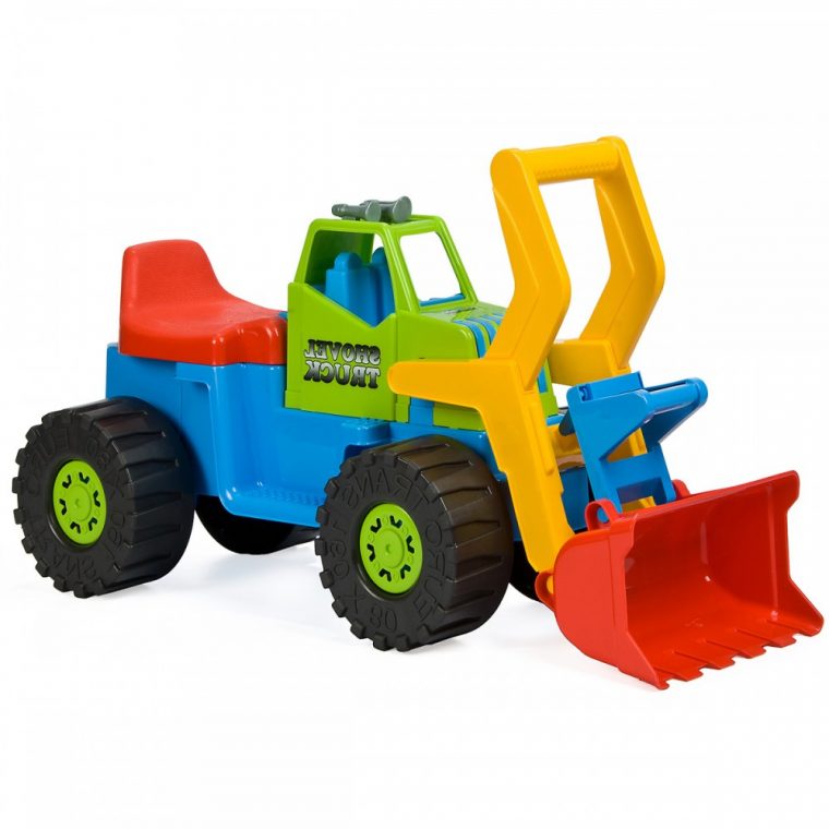 Porteur Camion Tractopelle, Jouet D'Extérieur Pour Enfant à Camion Enfants