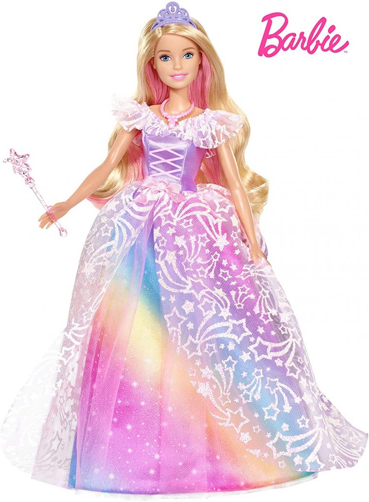 Poupée Barbie Dreamtopia Princesse De Rêves Avec Robe serapportantà Chateau De Barbie Princesse