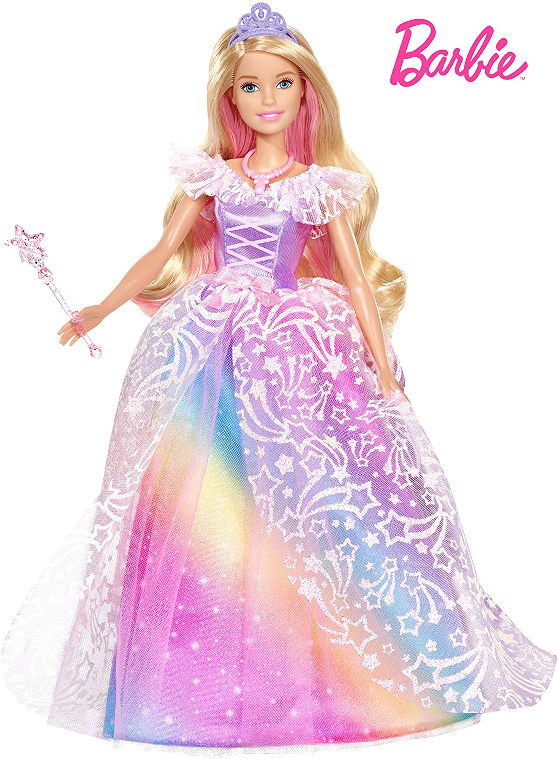 Poupée Barbie Dreamtopia Princesse De Rêves Avec Robe serapportantà Chateau De Barbie Princesse 