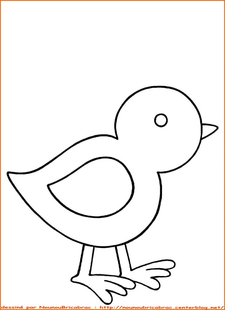 Poussin A Colorier – Dessin Et Coloriage avec Poussin Coloriage