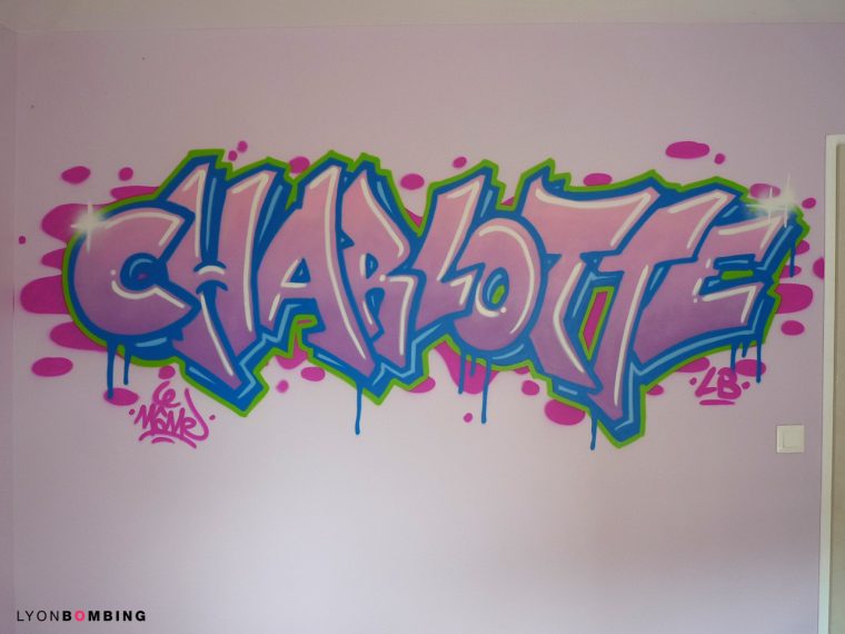 Prénom Graffiti Dans Chambre – Chambre – Lyonbombing serapportantà Tag Prenom