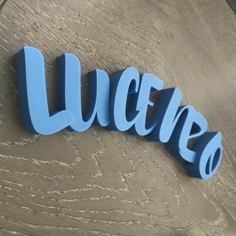 Prénom Plaque De Porte 3D Personnalisée – 3Dandco à Logo Prenom