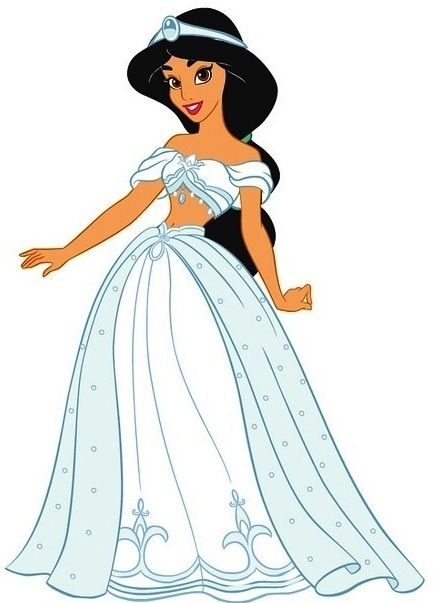 Princess Jasmine Photo: Wedding Dress  Disney Jasmine destiné Dessin De Princesse En Couleur 