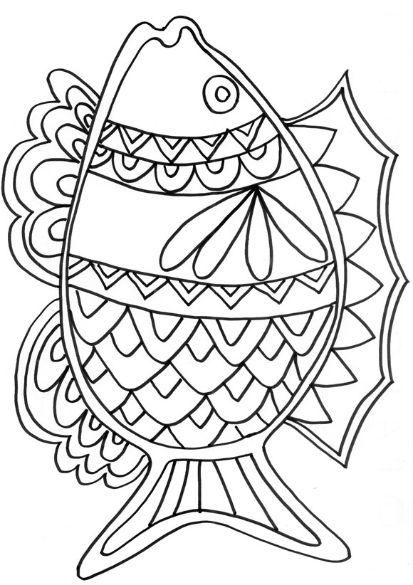 {Printable} ☼ Coloriages Poissons D&amp;#039;Avril ☼ - Créamalice intérieur Dessin Poisson D Avril A Imprimer 