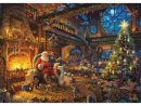 Puzzle Thomas Kinkade - Le Père Noël Et Ses Lutins avec Le Pere Noel Et Ses Lutins