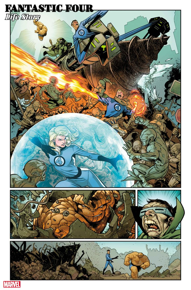 Quatre Fantastiques : Marvel Annonce Fantastic Four: Life serapportantà 4 Fantastiques 2 