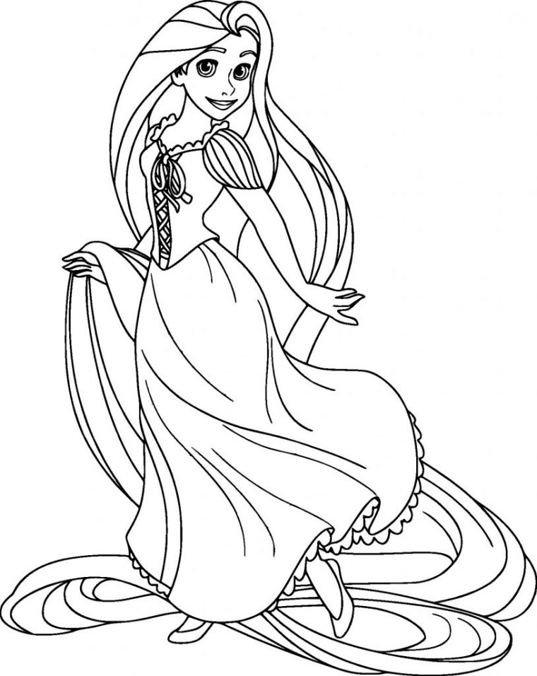 Raiponce A Imprimer Nouveau Images Raiponce Coloriage De à Coloriages Raiponce