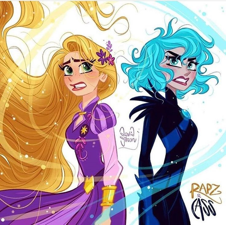 Raiponcedisney On Instagram: "Raiponce & Cassandra 😭😍 destiné Raiponce A Dessiner