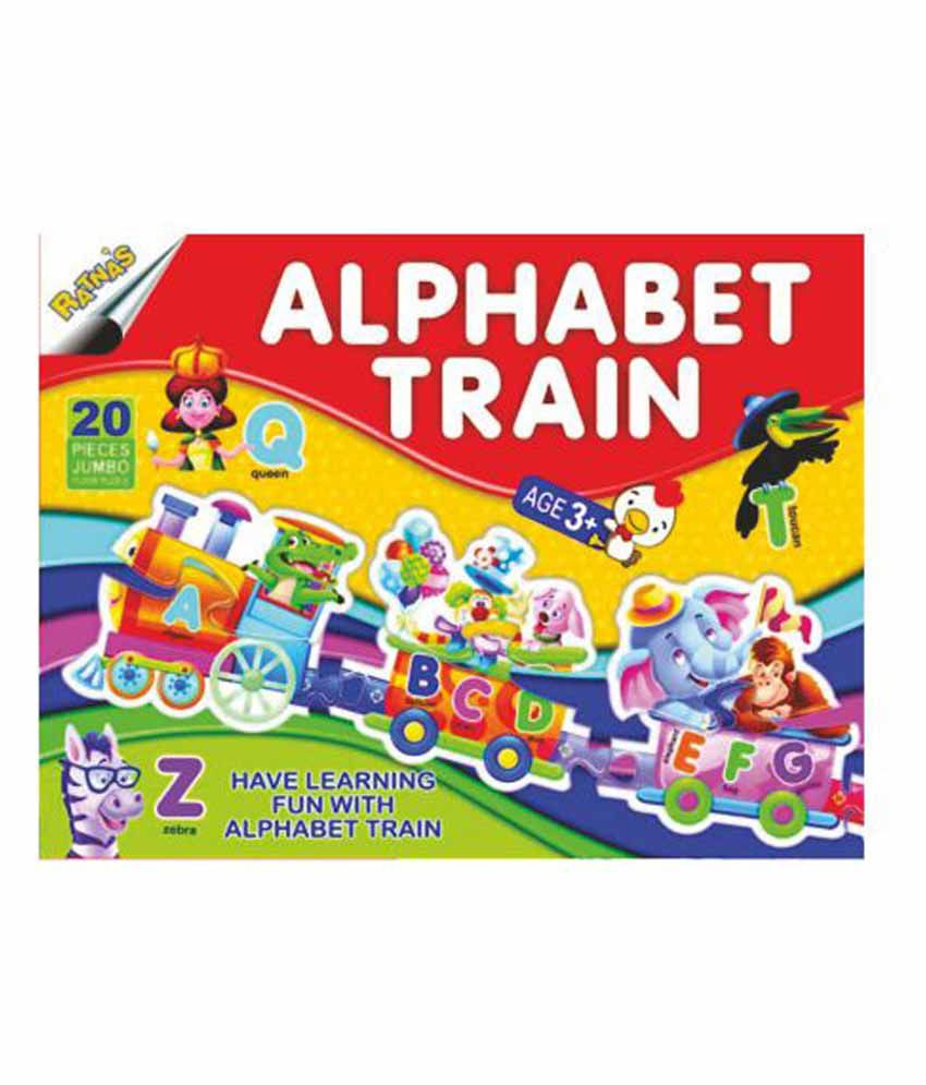 Ratna'S Alphabet Train Puzzle - Buy Ratna'S Alphabet Train dedans Alpabet Train