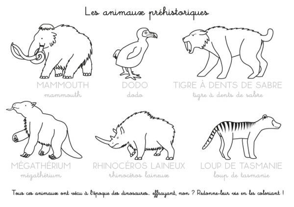 Résultat De Recherche D&amp;#039;Images Pour &amp;quot;Animaux Préhistoire avec Image Homme Prehistorique A Imprimer 