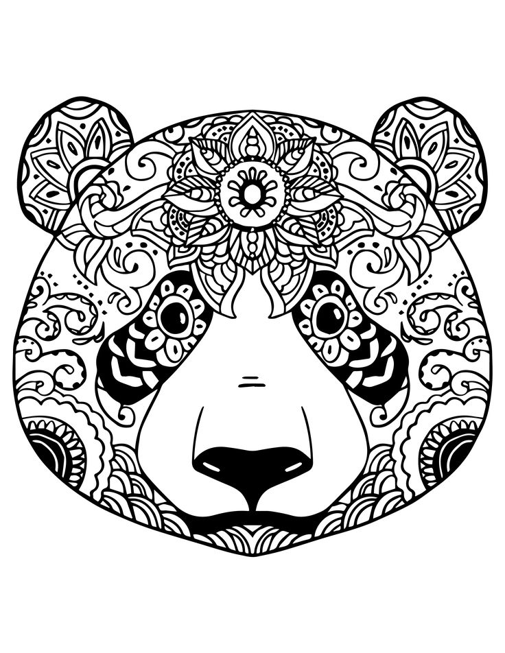 Résultat De Recherche D&amp;#039;Images Pour &amp;quot;Panda Mandala À destiné Coloriage À Imprimer Mandala 