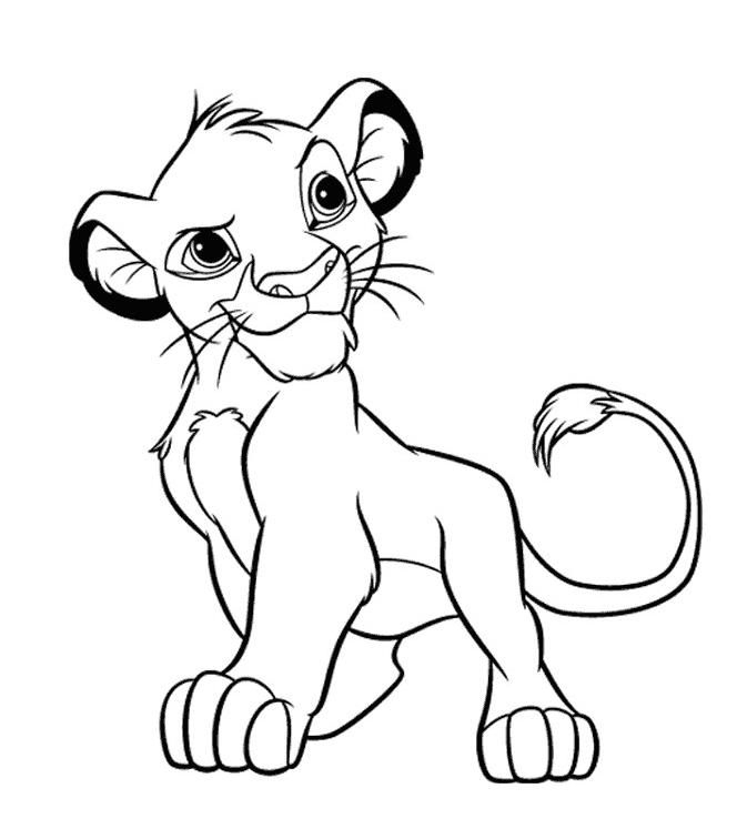 Résultat De Recherche D&amp;#039;Images Pour &amp;quot;Simba A Colorier serapportantà Lion A Dessiner 