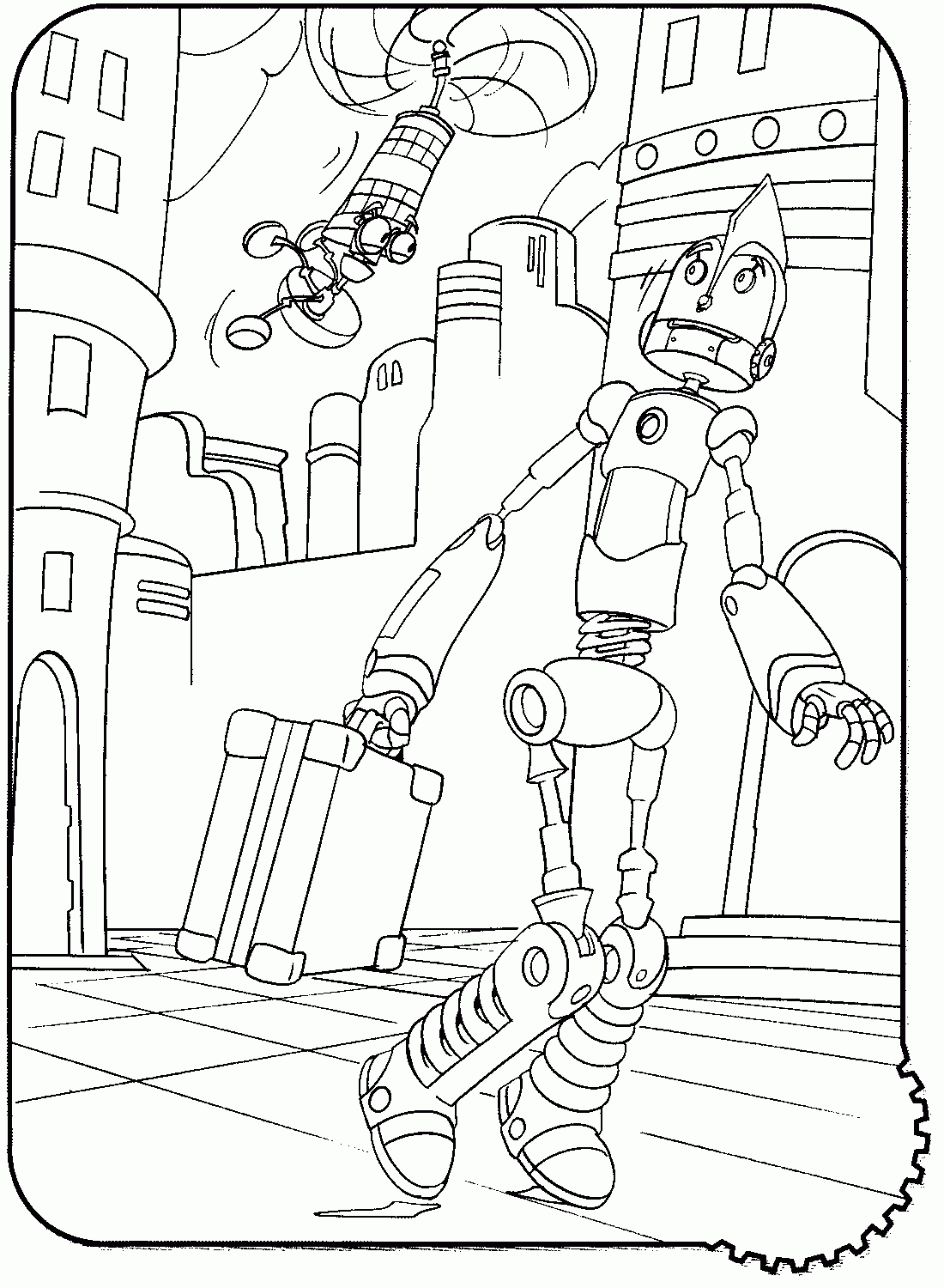 Robots For Kids - Robots Kids Coloring Pages pour Coloriage Robots 