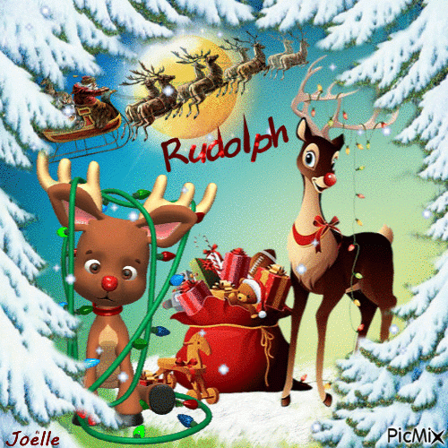 Rudolph Le Renne Au Nez Rouge ! - Picmix avec Le Renne Au Nez Rouge