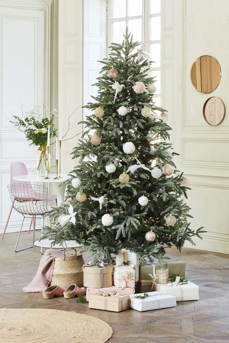 Sapin De Noël : Quelles Couleurs Pour 2019 ? – Les Projets dedans Image De Sapin De Noel Décoré