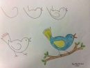 Sayılarla Resim Yapmak  Çizimler, Drawing Lessons encequiconcerne Dessine Un Oiseau