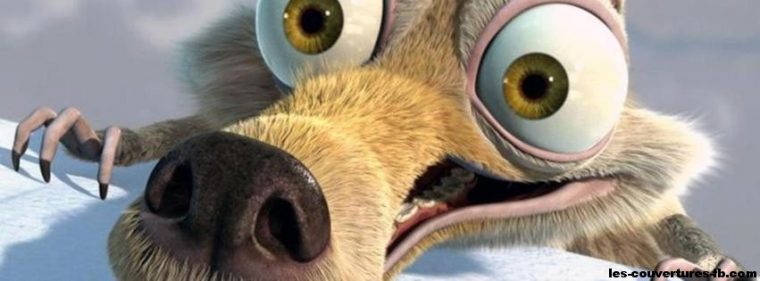 Scrat Dans L'Âge De Glace – Photo De Couverture Facebook pour Musique L Age De Glace 1