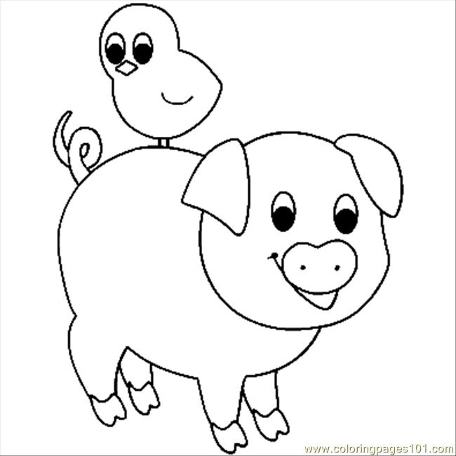 Sélection De Coloriage Cochon À Imprimer Sur Laguerche intérieur Coloriage Cochon 