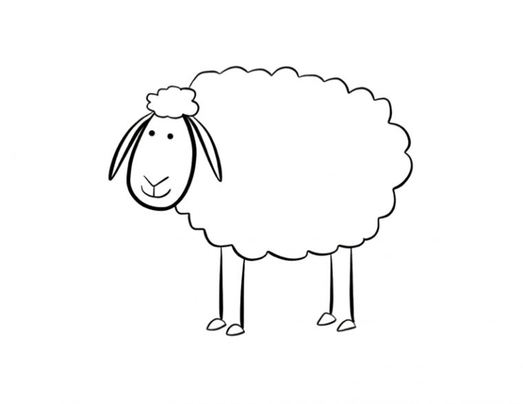 Sélection De Coloriage Mouton À Imprimer Sur Laguerche avec Coloriage Mouton