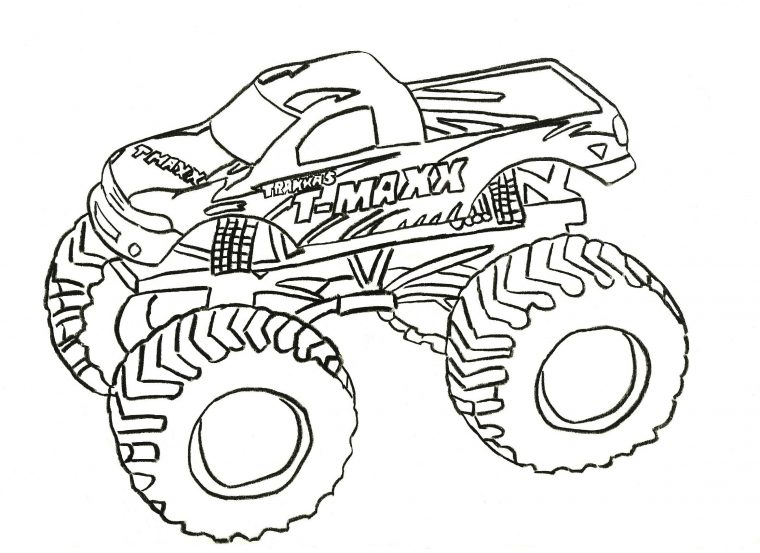 Sélection De Dessins De Coloriage Camion À Imprimer Sur avec Coloriage De Camion