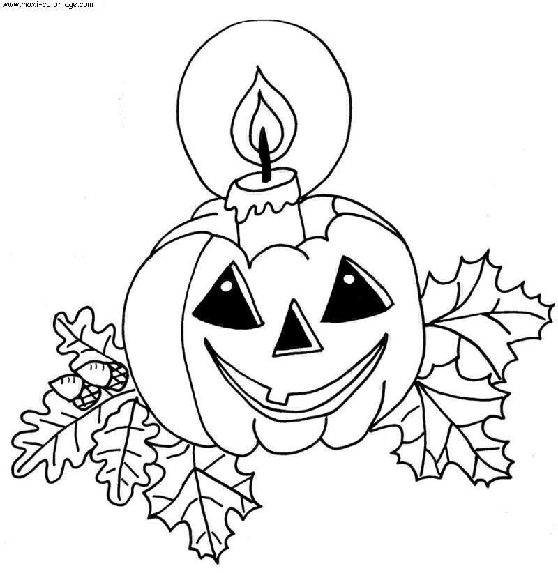 Sélection De Dessins De Coloriage Halloween À Imprimer Sur intérieur Dessin Halloween A Imprimer 