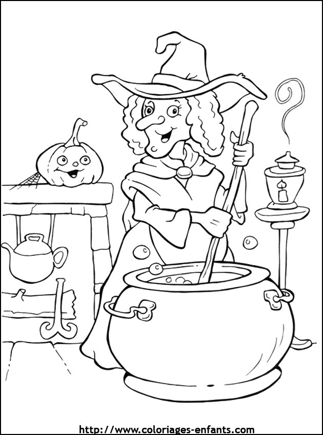 Sélection De Dessins De Coloriage Halloween À Imprimer Sur serapportantà Dessin Halloween Imprimer 