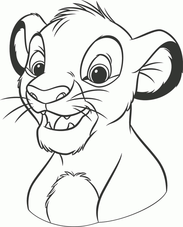 Sélection De Dessins De Coloriage Le Roi Lion À Imprimer à Le Roi Lion Dessin 