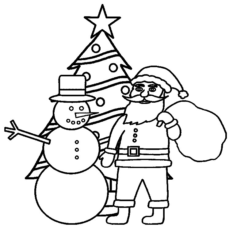 Sélection De Dessins De Coloriage Père Noël À Imprimer Sur à Dessin De Noel A Colorier Gratuit 