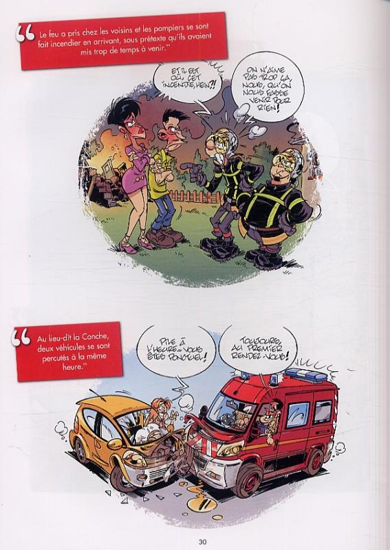 Serie Les Pompiers : Le Bêtisier Des Véritables pour Dessin Pompier Humoristique 
