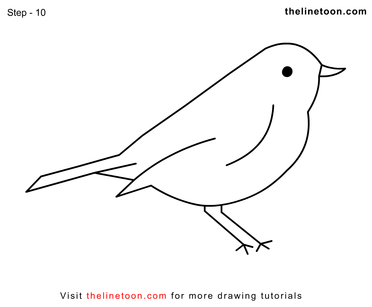 Simple Bird Drawing  Wallpapers Gallery avec Dessin Oiseau Simple