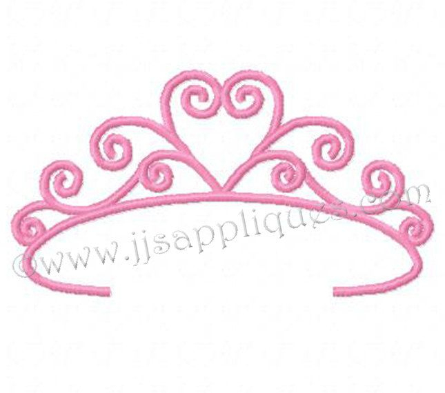 Simple Princess Tiara Drawing – Google Search  Embroidery intérieur Dessin De Couronne De Princesse