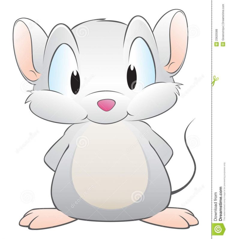 Souris De Dessin Animé Illustration De Vecteur à Dessin De Sourie