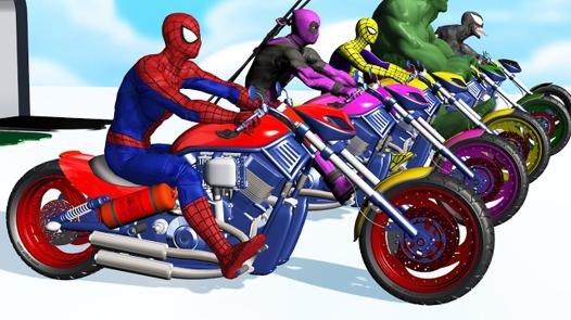 Spiderman Jeux Moto - Ohbq avec Spiderman Jeux En Ligne 