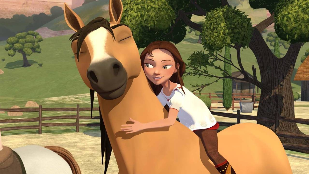 Spirit : Au Galop En Toute Liberté S07E02 Lucky Et Le Vol à Spirit Dessin Animé 