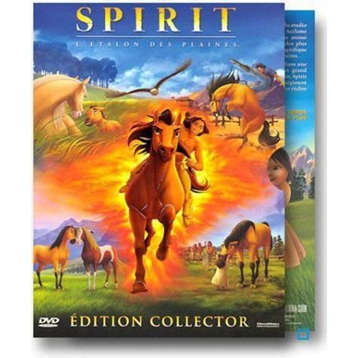 Spirit (Collector 2 Dvd) En Dvd Dessin Animé Pas Cher concernant Spirit Dessin Anime 