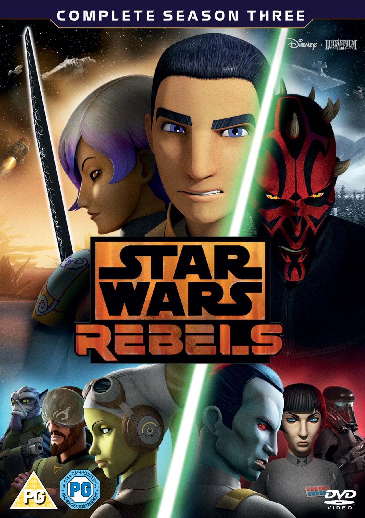 Star Wars Rebels: Complete Season 3  Dvd  Free Shipping encequiconcerne Starwars 3 