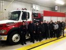 Ste-Élisabeth: Un Tout Nouveau Camion De Pompiers avec Un Camion De Pompier