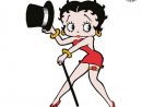 Sticker Betty Boop Dance - Stickers Dessins Animées encequiconcerne Dessin De Betty Boop