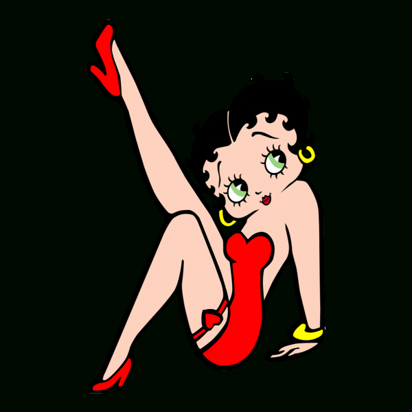 Sticker Betty Boop ☆·.¸¸ France Stickers ¸¸.·☆  Betty dedans Dessin De Betty Boop 